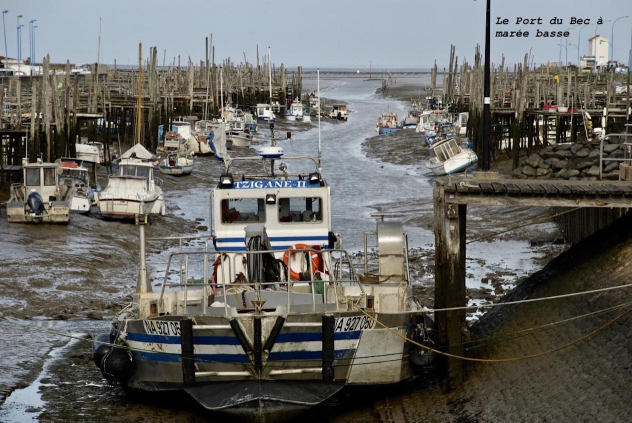 Le Cachet D'Une Maison De Centre-Bourg A Beauvoir-Sur-Mer Exteriér fotografie